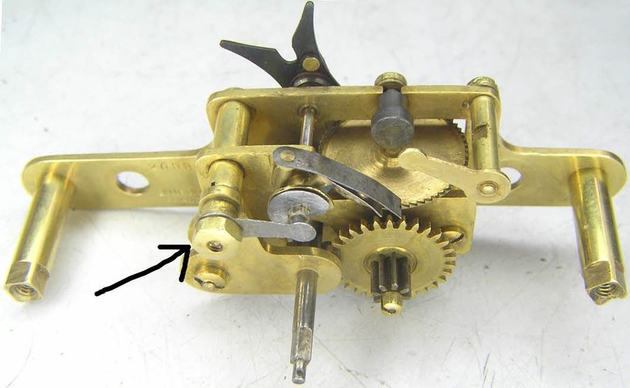 Bulle Nº 265502 as received, before restoration
